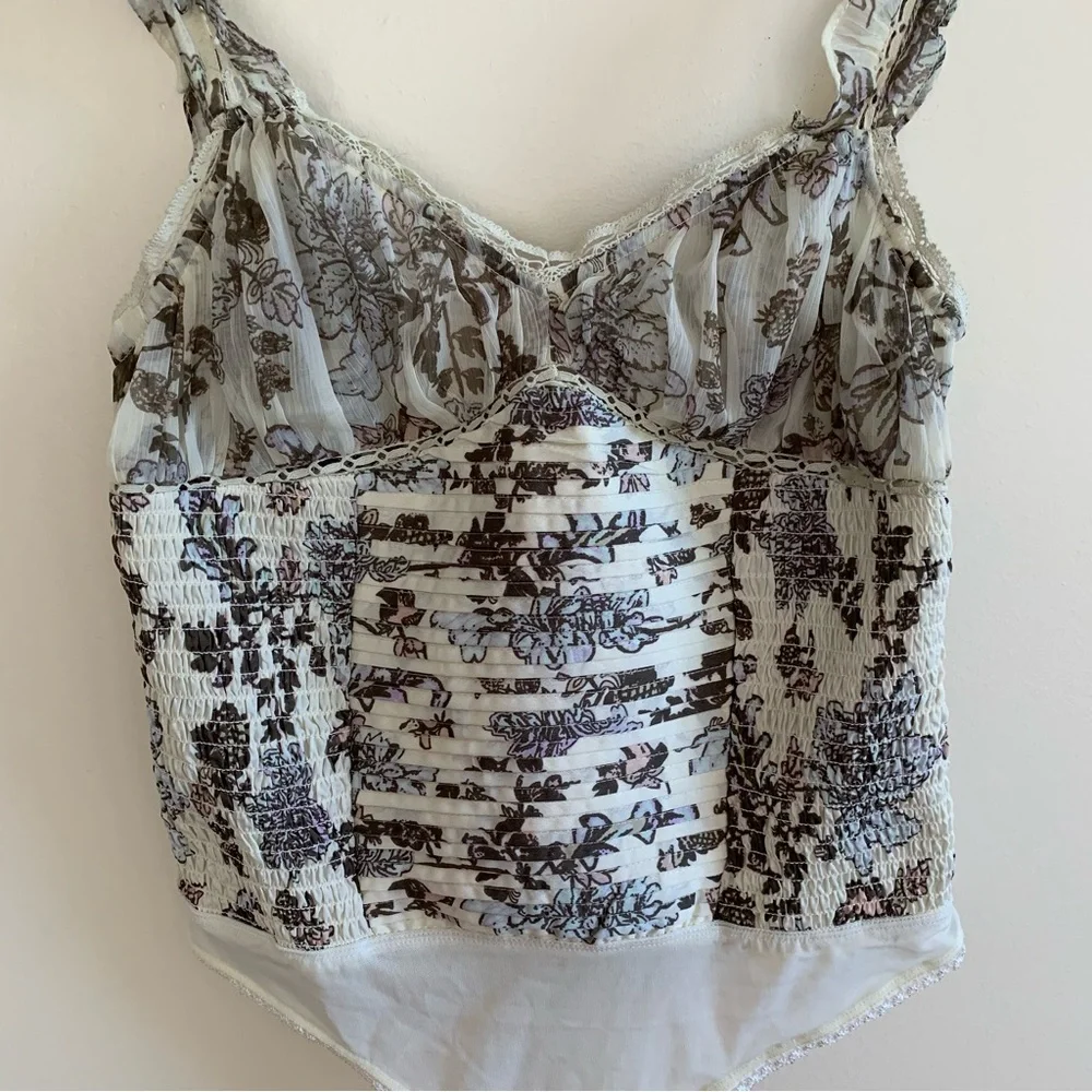 free people WEEKEND PLANS bodysuit . - Picture 5 of 9